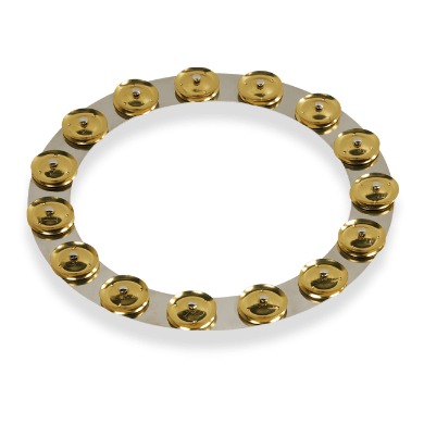 LP LP3814SBS (LP® 14&quot; TAMBO-RING - STAINLESS STEEL WITH BRASS JINGLES)