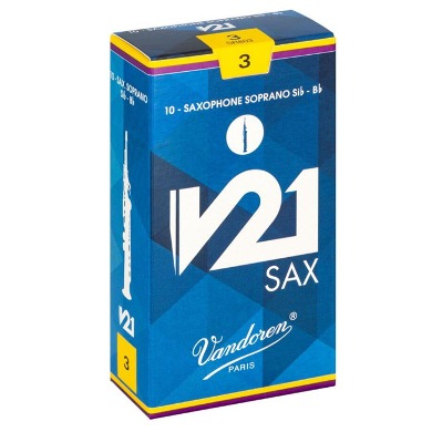 VANDOREN  V21 SOPRANO SAXOPHONE REEDS