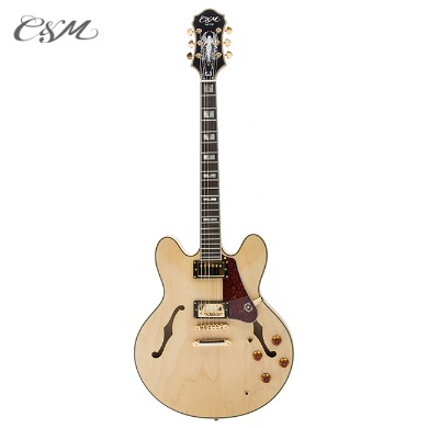 C&amp;M Hollow Body Guitar CH751-NA