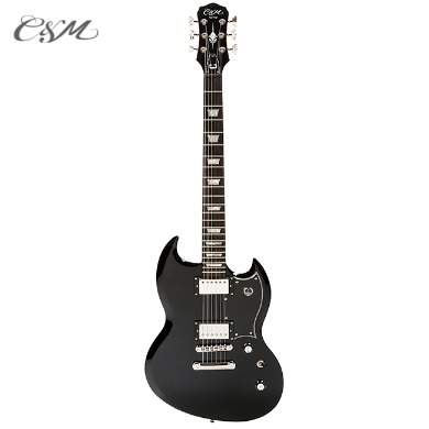 C&amp;M SG Guitar C711-BK
