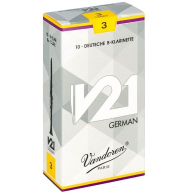 VANDOREN V21 BB GERMAN CLARINET REEDS