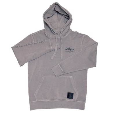 ZILDJIAN LIMIETED EDITION COTTON HOODIE PEWTER