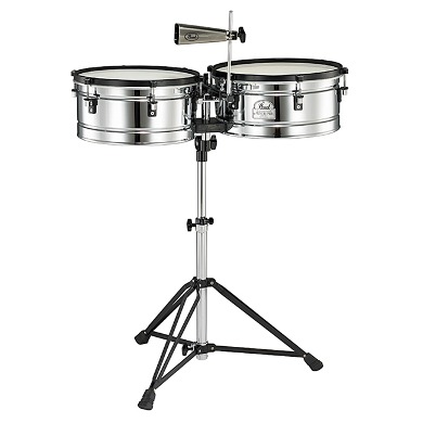 PEARL PTE-1415DX  (Primero Pro Steel Timbales)